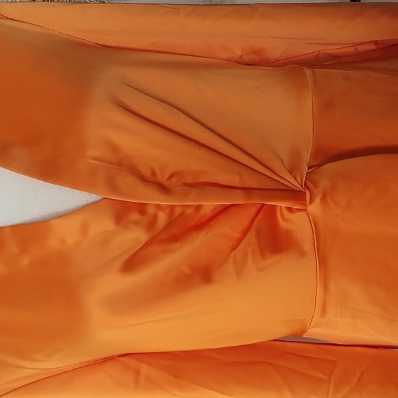 New House of Harlow Satin effect front knot mini dress Size M - Picture 5 of 12